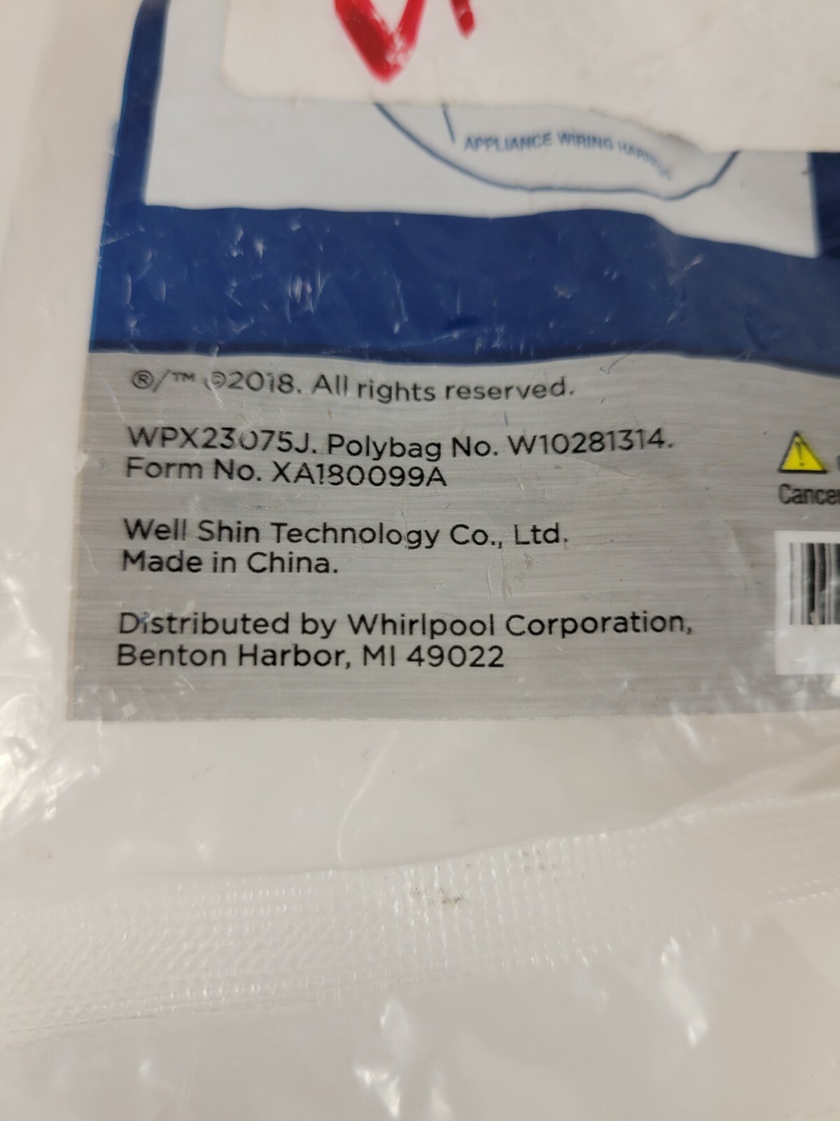 OEM Whirlpool 6 Ft 3Prong Dishwasher Power Supply Kit W10278923RP eBay