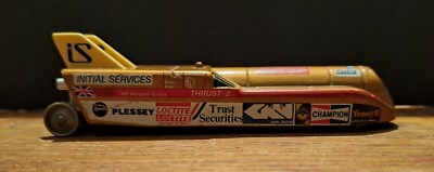 Altes LLedo Made in England Die Cast Modell - 1983 Thrust 2 Land Speed Record Car