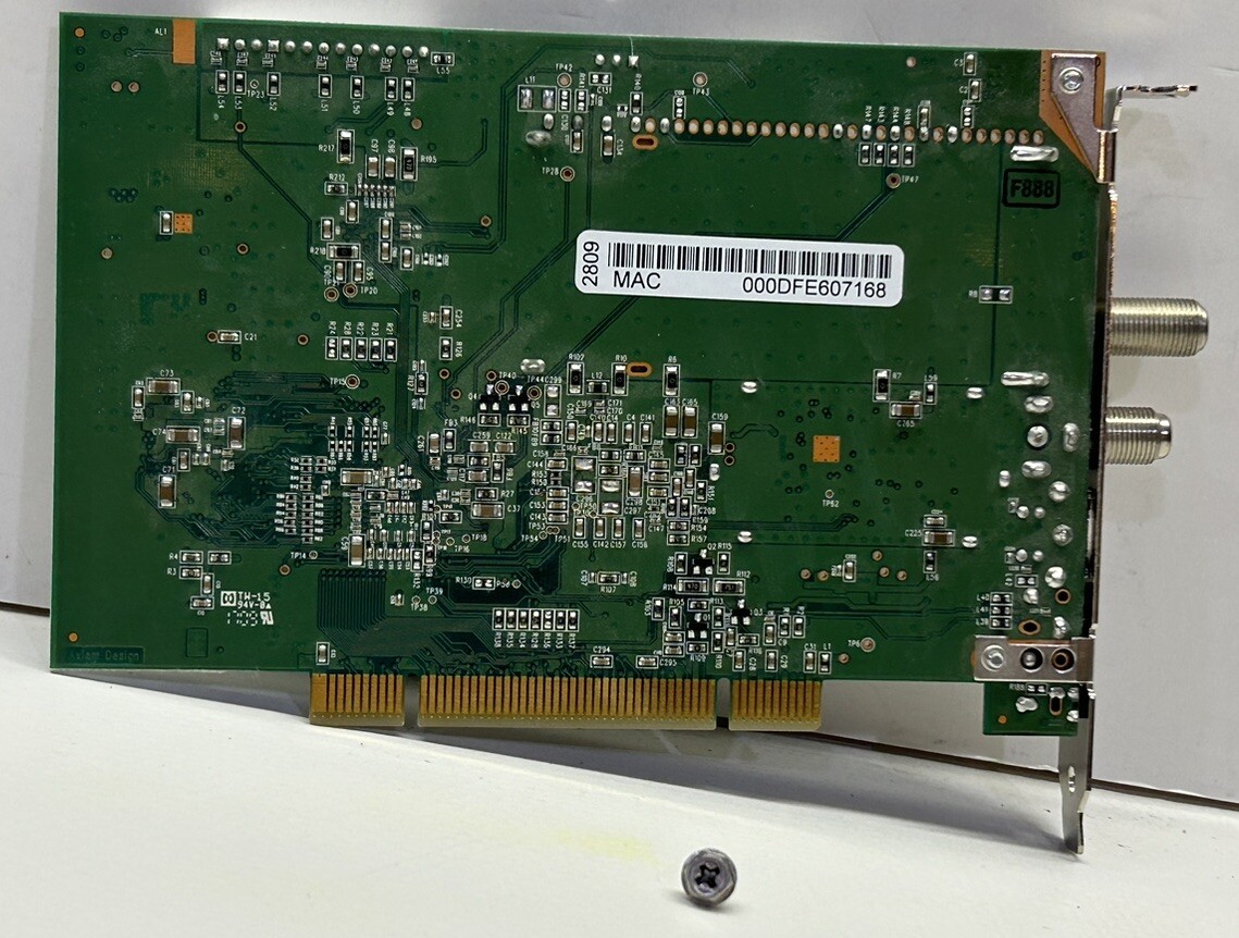 HAUPPAUGE WINTVHVR1600 ATSC/QAM/NTSC 74041 LF PCI TV TUNER VIDEO