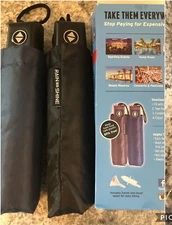 GoPong Rain or Shine Umbrella Flask 2 Pack Hidden Alcohol Booze Bottles Included