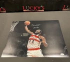 Elvin Hayes Signed Autograph Washington Bullets 16x20 Photo HOF 90 JSA COA