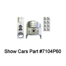 65 64 63 62 61 348 Chevrolet Impala Belair 10.5 To 1 Cast Piston .060 Bore