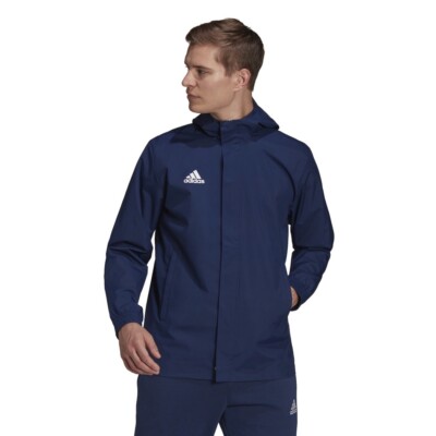 adidas Entrada 22 Allwetterjacke Regenjacke Herren dunkelblau
