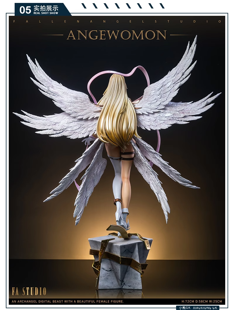 お客　NOAH STUDIO ANGEWOMON 1/4 angewomon 1/4 statue in stock - NOAH STUDIOS