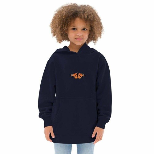 Butterfly Youth fleece hoodie - Picture 2 of 8