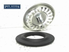 McALPINE Basket Strainer Plug Waste WASHER ONLY Seal for Kitchen Sink Plug