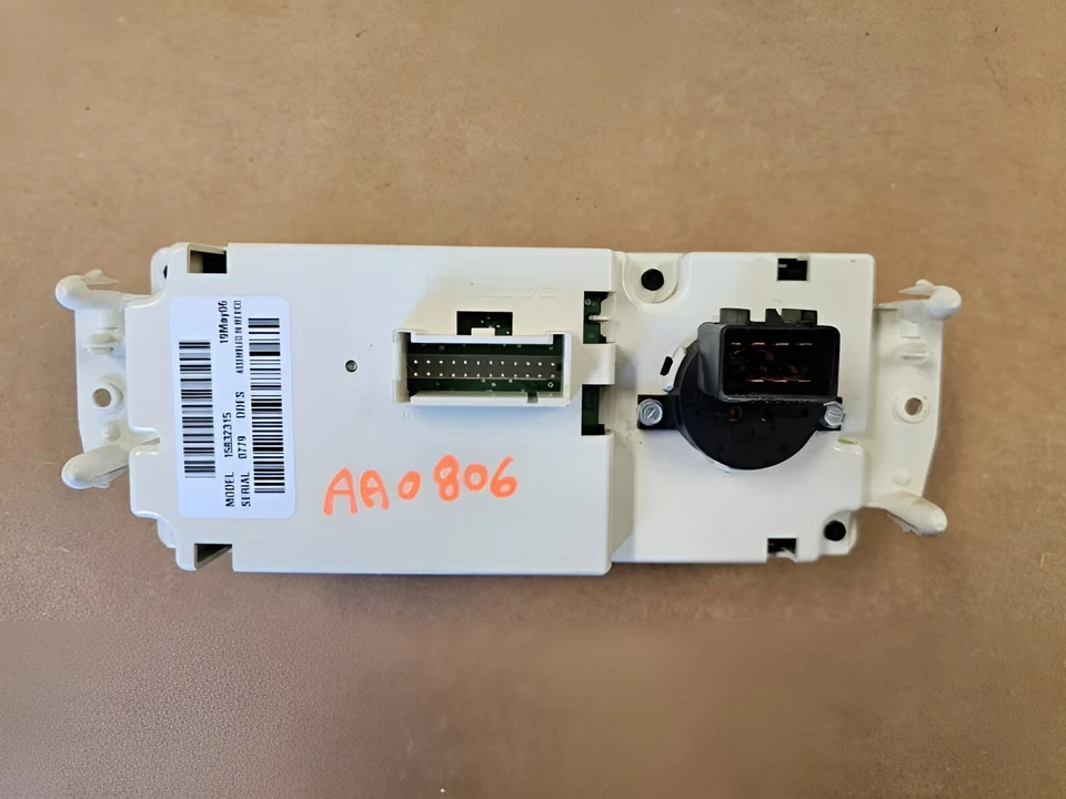 2005-2007 Chevy Silverado 1500 2500 3500 A/C Heater Manual Climate Control OEM Foto 2 de 4