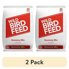 Economy Mix Wild Bird Feed, Value Bird Seed Blend, Dry, 20 lb. Bag 2 PACK