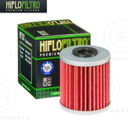 FILTRO OLIO HIFLO HF207 TIPO ORIGINALE per SUZUKI RMX450 Z 2010-2013 - Imagen 1 de 3