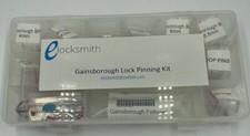 Lock Pinning Keying Kit - Suits Gainsborough locks - Rekeying Kit - Locks