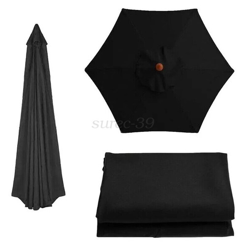 2/2.7/3m Replacement Outdoor Parasol Canopy Cover Umbrella Sunshade Garden Tent - Picture 9 of 34