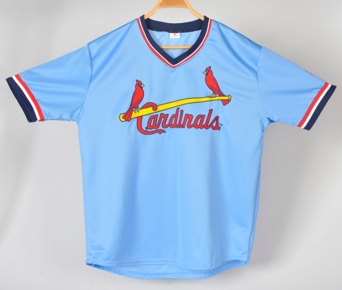 Nike Light Blue Ozzie Smith Jersey Number Men's Nike Stan Musial