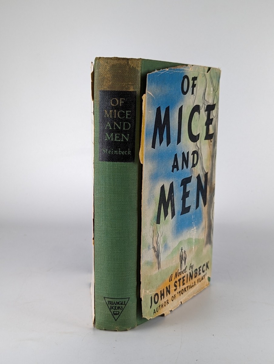 Of Mice and Men by John Steinbeck 1938 Edition HC Book | eBay
