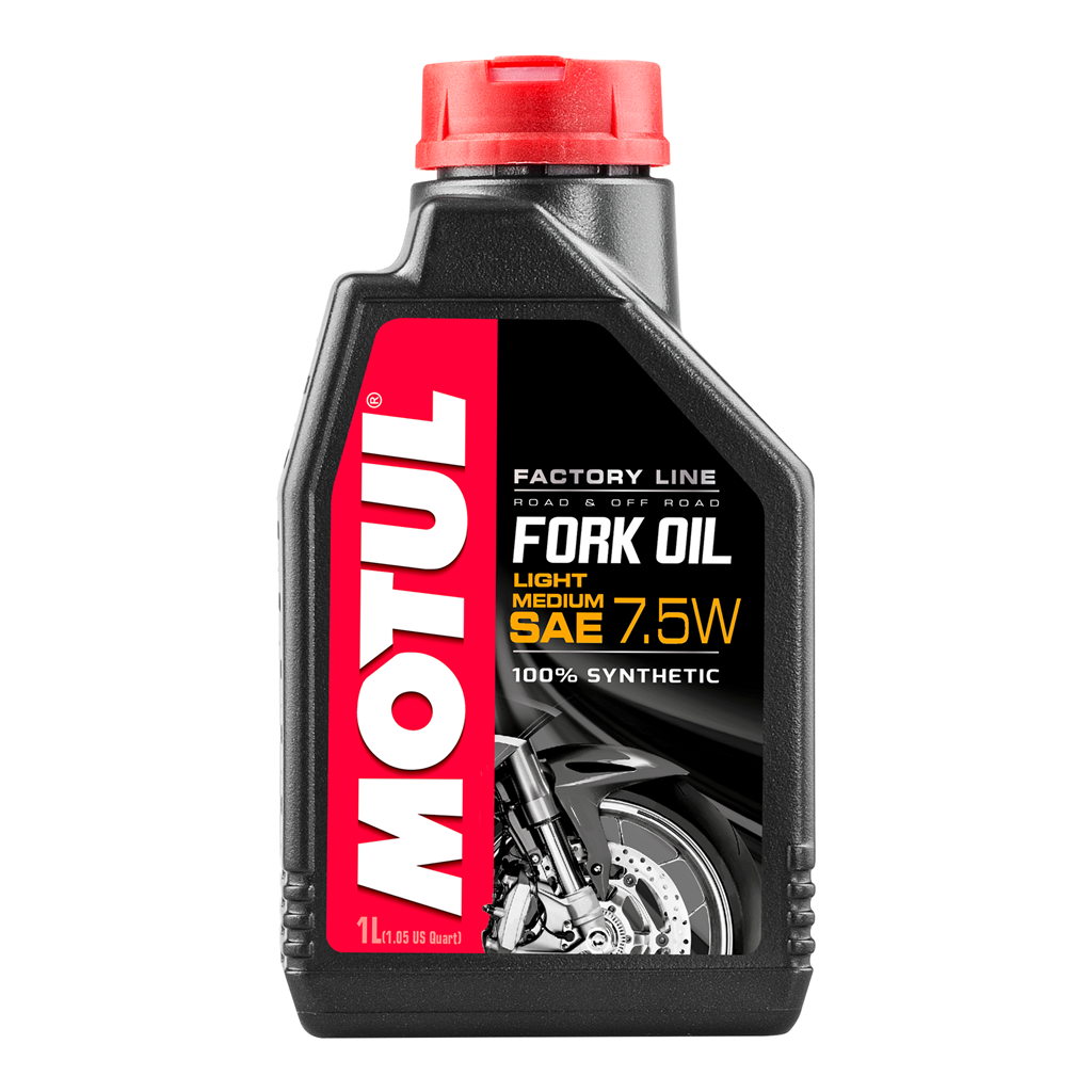 Motul Fork Oil Factory Line 7.5W Light/Medium Motorcycle Road & Off Road 1L