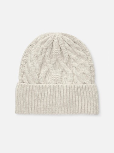 Primark Cream Cable Knit Beanie, fingerless gloves and Scarf-free ship US - Picture 9 of 9