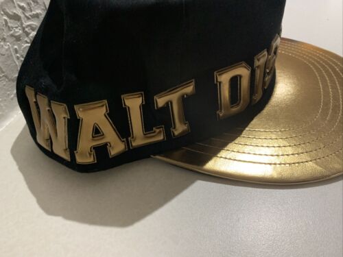 Disney Parks Walt Disney World Hat Black with Gold Lettering Cap - Picture 7 of 9