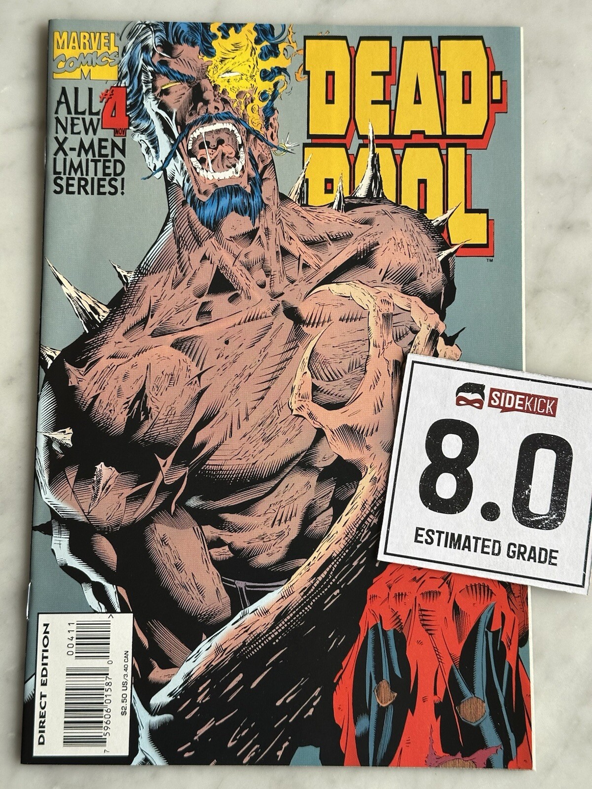 Deadpool #4 en estado bastante bueno 8,0 - ¡Compra 3 para envío GRATIS! (Marvel, 1994) WG