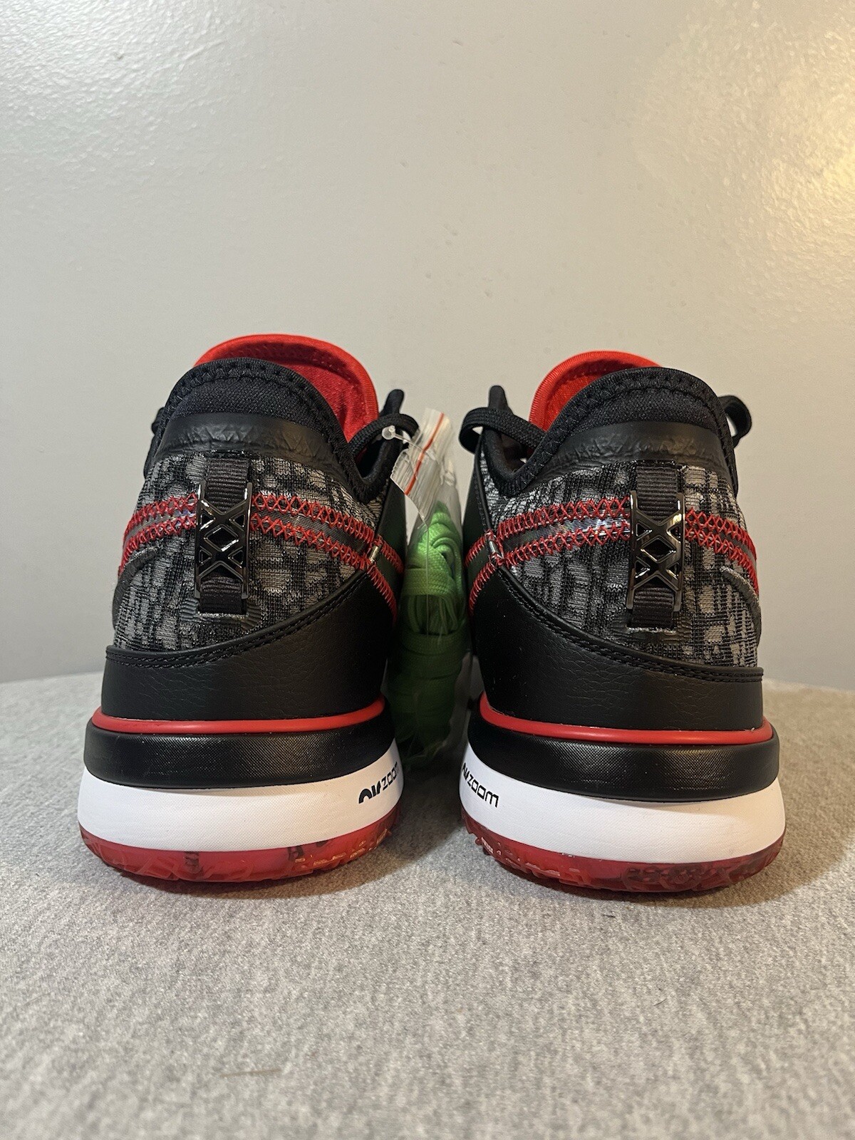 SAOLA Scarpa da basket Nike Lebron Nexxt Gen nero bianco rosso da uomo taglia 10 DR8784 001