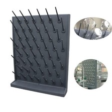 Education/Lab Drying Rack 52 Pegs Single-Side Detachable Wall-Mount/Table-Top