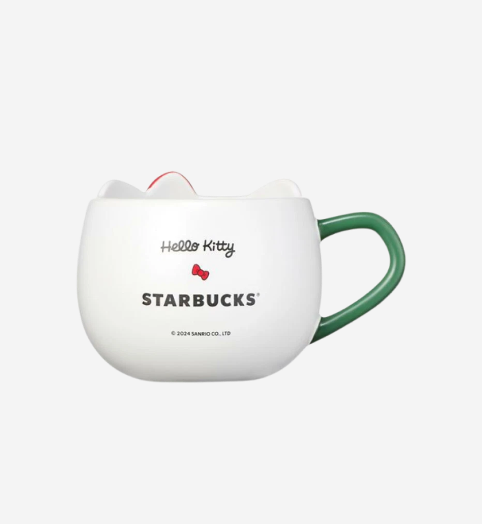 Starbucks X Hello Kitty Ceramic Mug Cup Limited Edition 2024