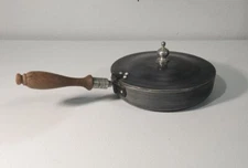 Vtg Silent Butler With Wooden Handle