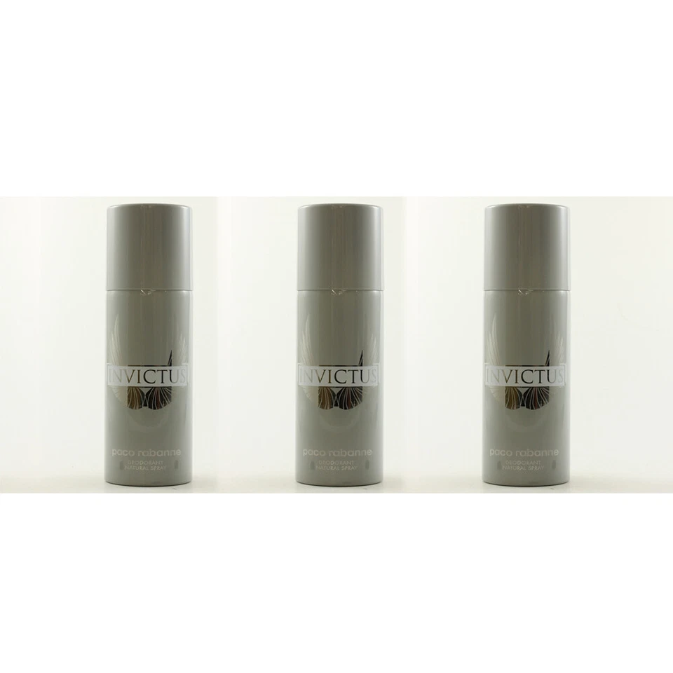 Paco Rabanne Invictus - Deodorant 150ml - 3x