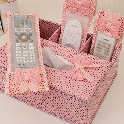 Self-adhesive Seal Lace Cover Remote Control Dust Cover Home Office