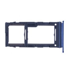 SIM microSD Card Tray Single for Samsung Galaxy A71 5G Blue Phone Repair Part