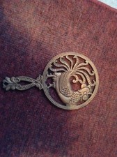 Large cast iron rooster footed Trivet
