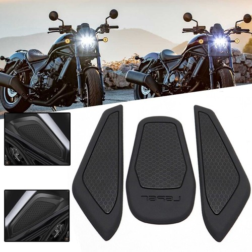 Fuel Tank Traction Decals Side Pad Gas Stickers For Honda Rebel CMX300 500 1100 - Picture 15 of 18
