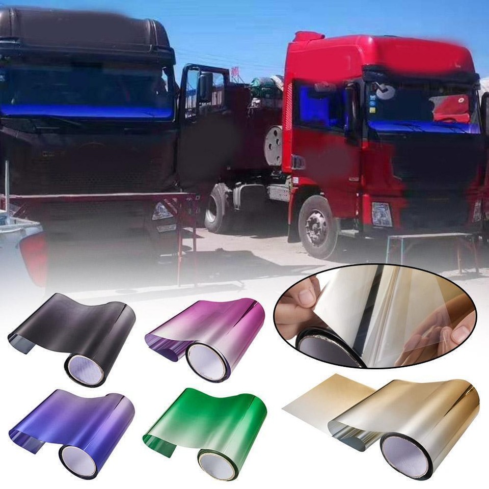 2024 New Car Window Sun Visor Strip Tint Film Front Shade UV DIY