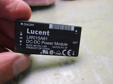 lucent lw015a81 dc-dc converter power module 36-75Vin 5Vout [4*X-27.25]