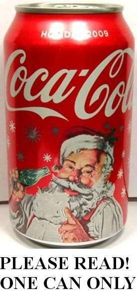 Coca-Cola Holiday 2009 USA FULL NEW 12oz 355ml Can American