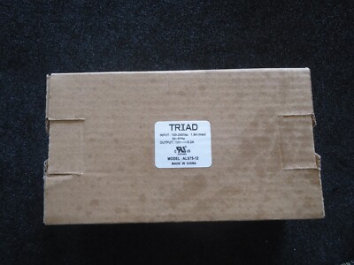 New Triad ALS75-12 Power supply. Input: 100-240C, 1.8A(max.) 50-60 Hz. Output: 1