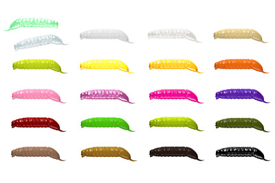 LIBRA LURES GOLIATH Forellenköder Softbait Gummiköder Set Aroma Käse