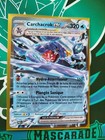 Carte Pokémon Carchacrok EX 038/182 PAR Ecarlate Violet Faille Paradoxe FR NEUF