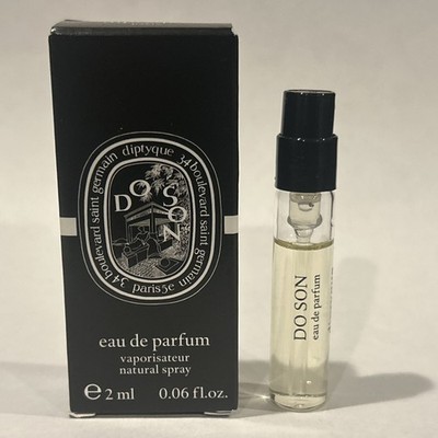 Diptyque DO SON Eau De Parfum Spray Sample 2 ml / 0.06 oz    NEW IN BOX  