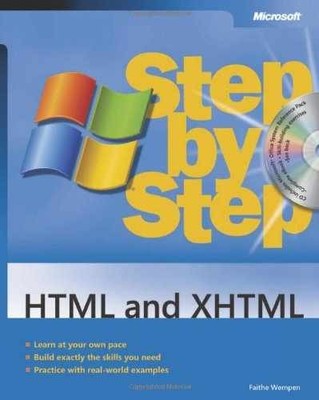 HTML and XHTML Step by Step - Paperback, by Wempen Faithe - Very Good