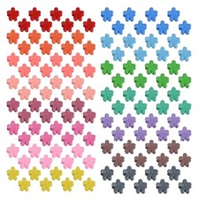 Mini Flower Hair Clip Flower Clips,Colorful Mini Hair Claw,for 100 Matte Colors
