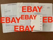 Lot 8 '87 VTG Olivia Newton-John  Music Industry Correspondence Letters - Plus