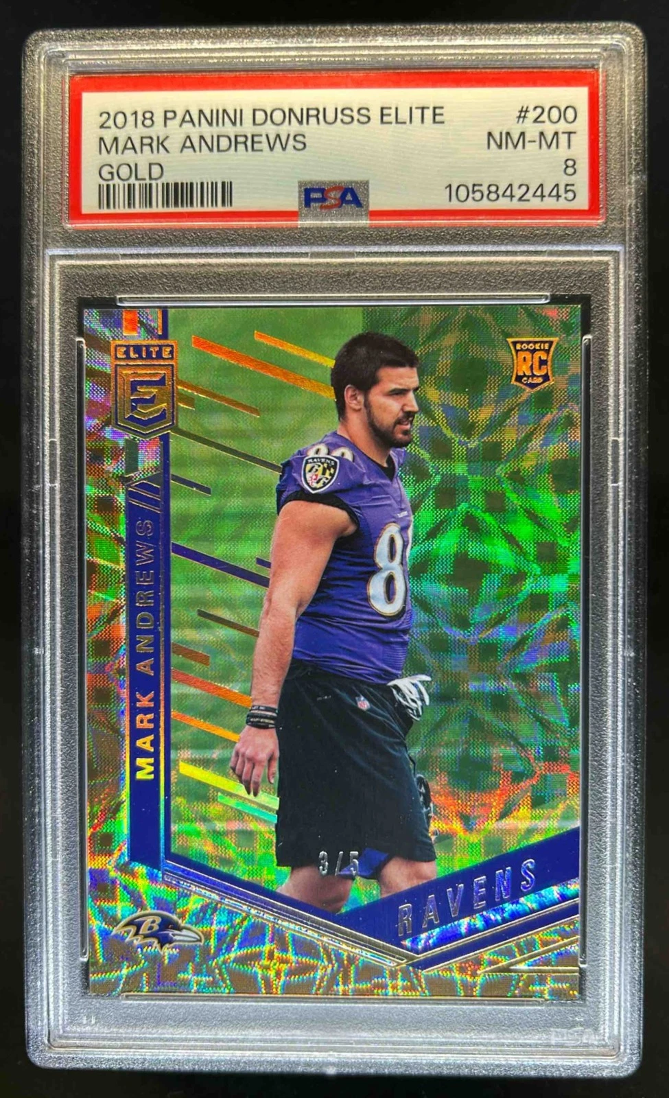 Mark Andrews Panini Donruss Elite #200 Gold