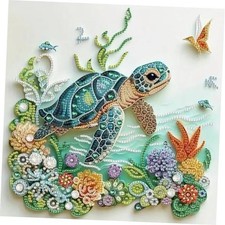 ZQEATRY Sea Turtle Animal Diamond Art Kits - Special Shape - Sea Turtle-2
