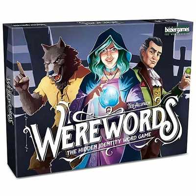 Werewords 2018 Edition New Art Hidden Identity Word Game Bezier BEZWWRD Werewolf