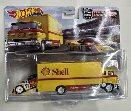 Hot Wheels Team Transport Car Culture Shell Porsche 962 Sakura Sprinter TM #45