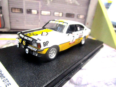 OPEL C Kadett GT/E Coupe Rallye Tour de Corse 1979 #7 Clarr BP Trofeu 1:43