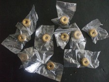 10 brass knurled thumb nuts 1/4''-20