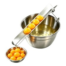 Egg Separator Food-Grade Stainless Steel Yolk Protein Separator Kitchen Gadget