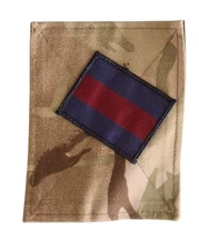 Genuine British Forces MTP Camouflage Blanking Patch with insignia / TRF