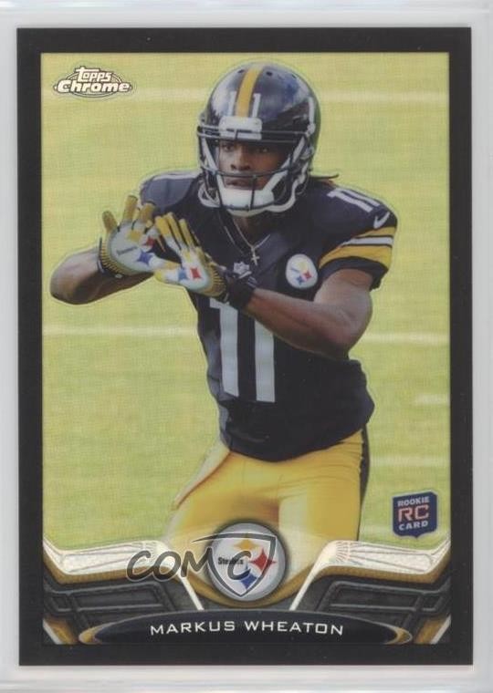 2013 Topps Chrome Black Refractor 290/299 Markus Wheaton #94 Rookie RC 2k3