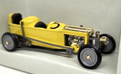 Brumm 1/43 - Bedelia Cyclecar 1913 Yellow R6 Diecast Model Car